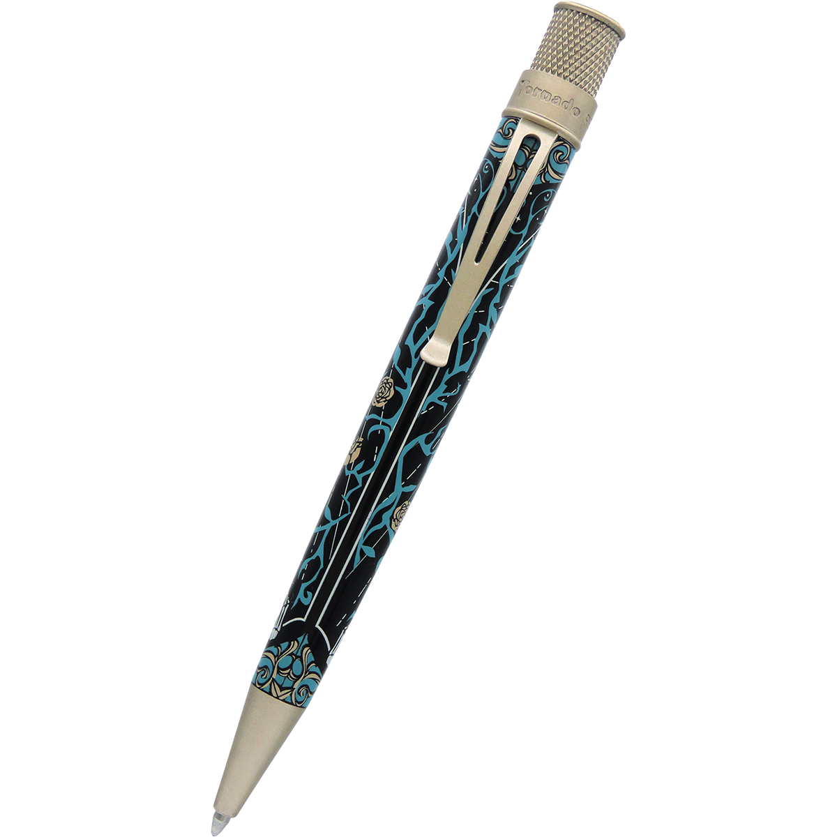 Retro 51 x Pen Boutique Tornado Rollerball Pen - Raven 4 (Limited Edition 2025)-Pen Boutique Ltd