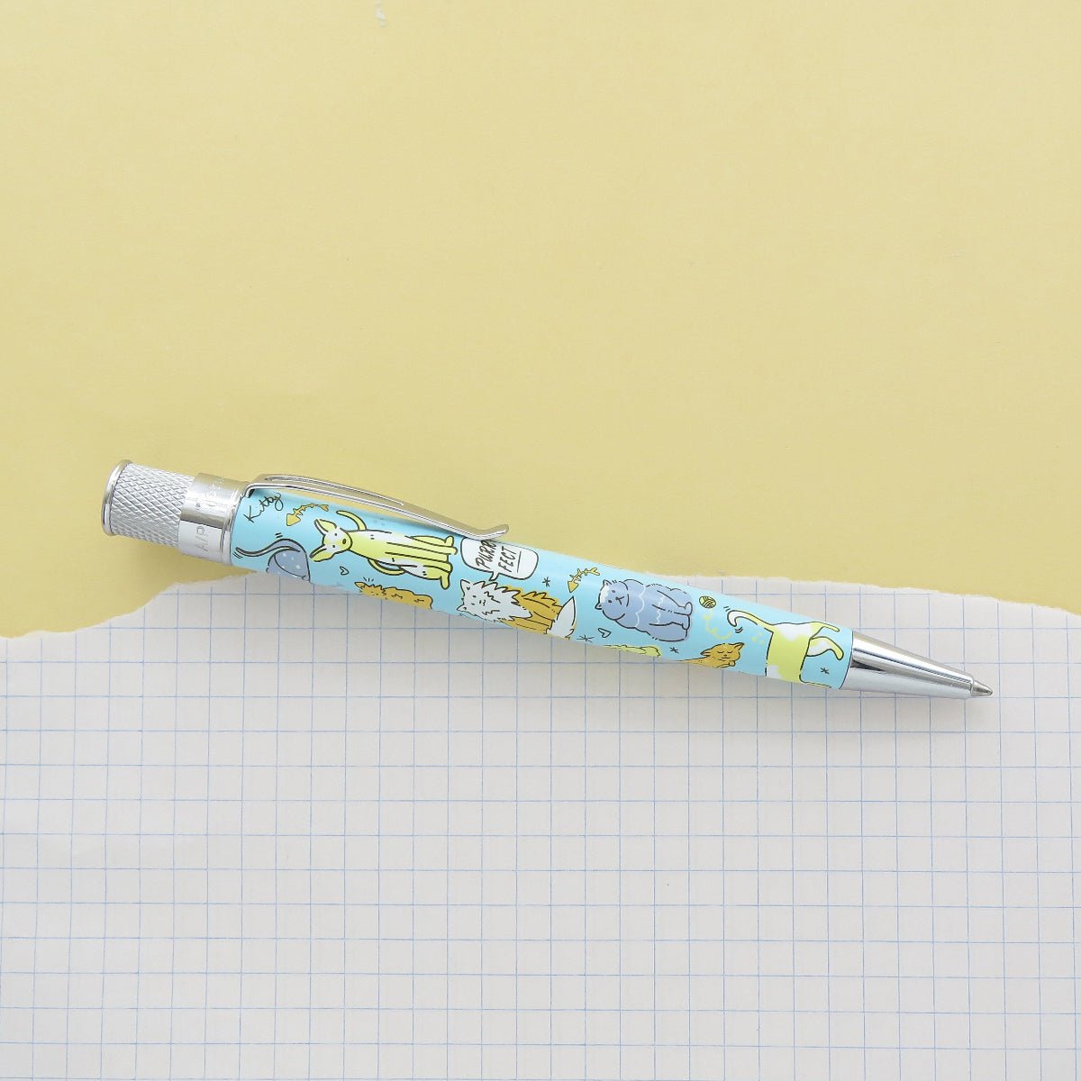 Retro 51 Tornado Ballpoint Pen - Cat Rescue (Series 6) - Pen Boutique Ltd