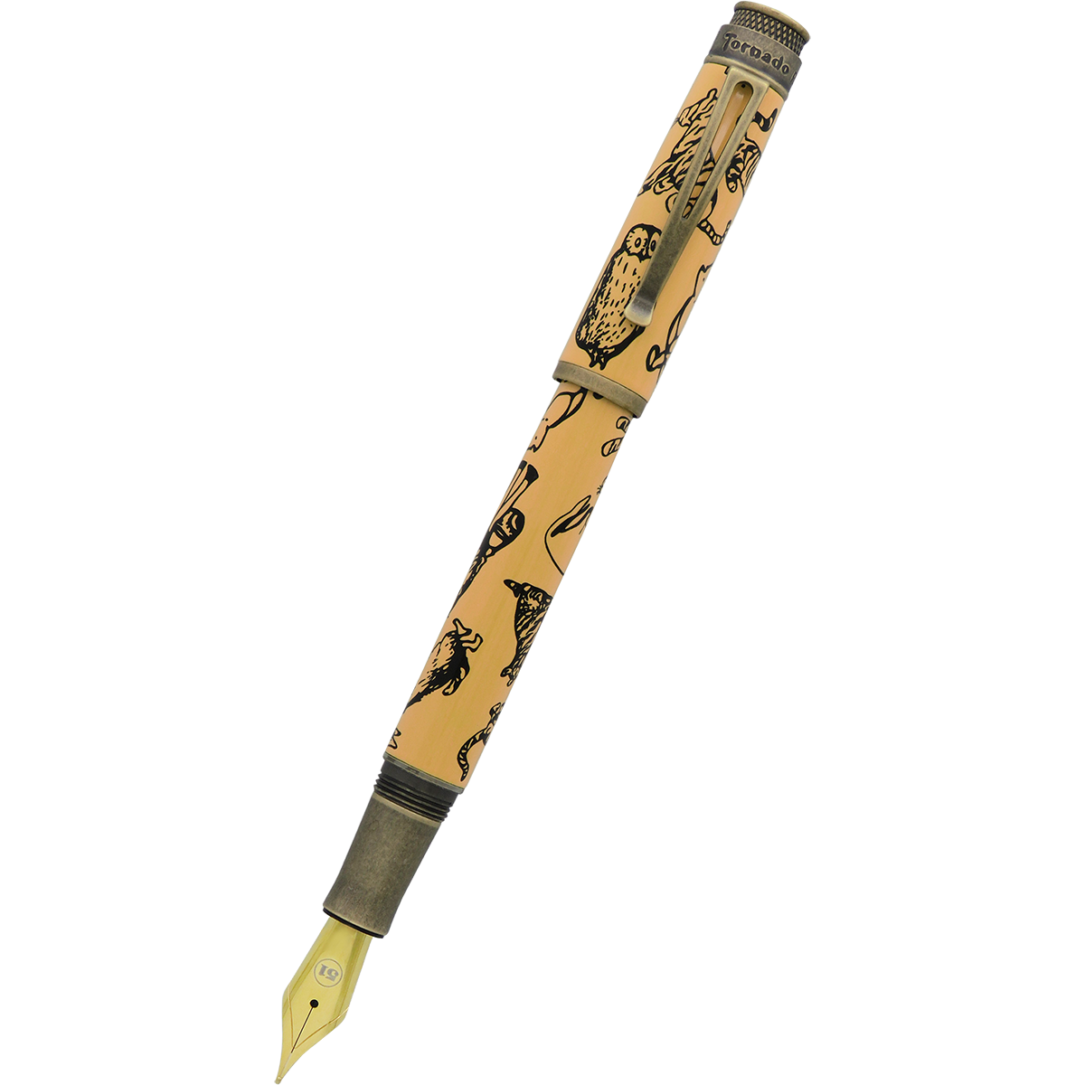 Retro 51 Tornado Fountain Pen - A.A. Milne The House at Pooh Corner Decorations (E.H. Shepard)-Pen Boutique Ltd