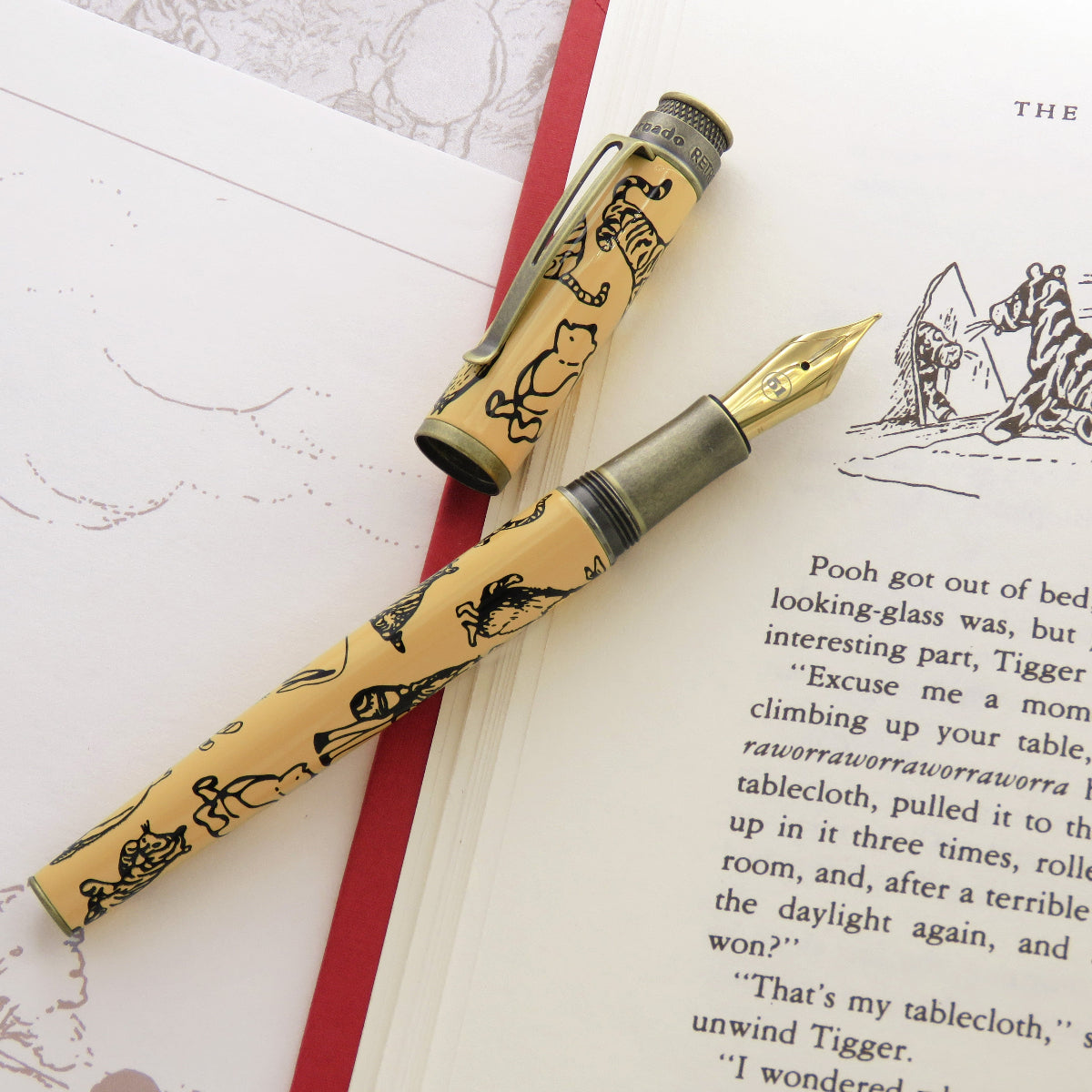 Retro 51 Tornado Fountain Pen - A.A. Milne The House at Pooh Corner Decorations (E.H. Shepard)-Pen Boutique Ltd