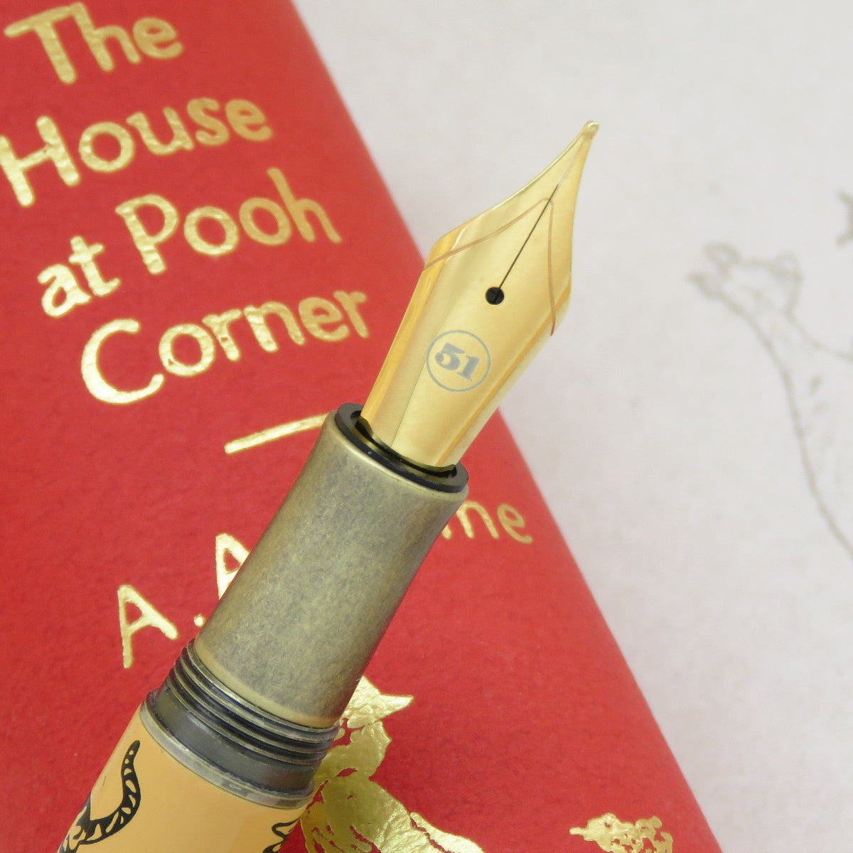 Retro 51 Tornado Fountain Pen - A.A. Milne The House at Pooh Corner Decorations (E.H. Shepard)-Pen Boutique Ltd