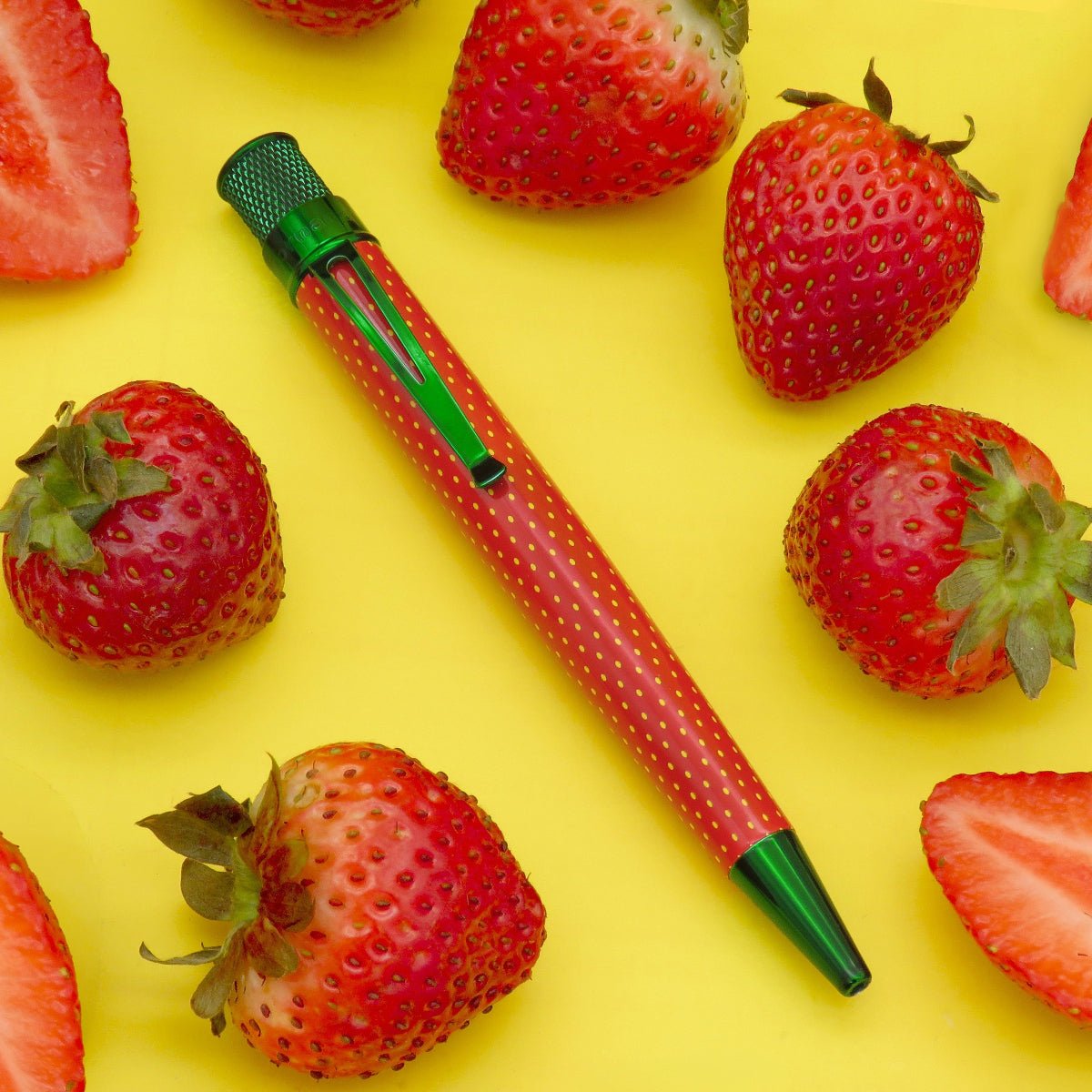 Retro 51 Tornado Rollerball Pen - Fruit Strawberry - Pen Boutique Ltd