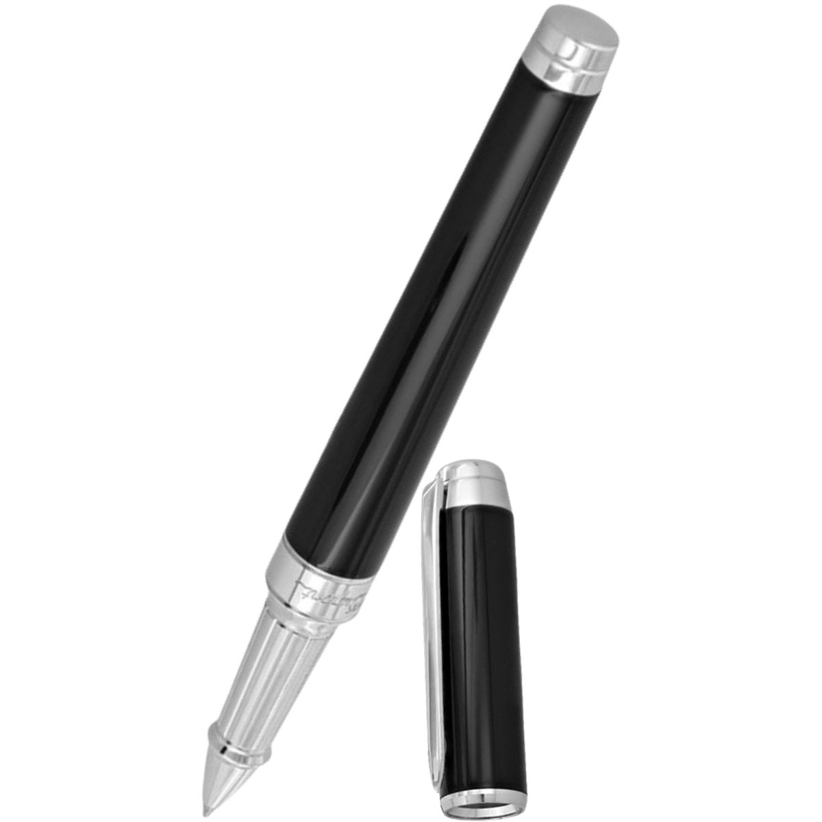 S T Dupont Eternity XL Rollerball Pen - Black - Lacquer-Pen Boutique Ltd