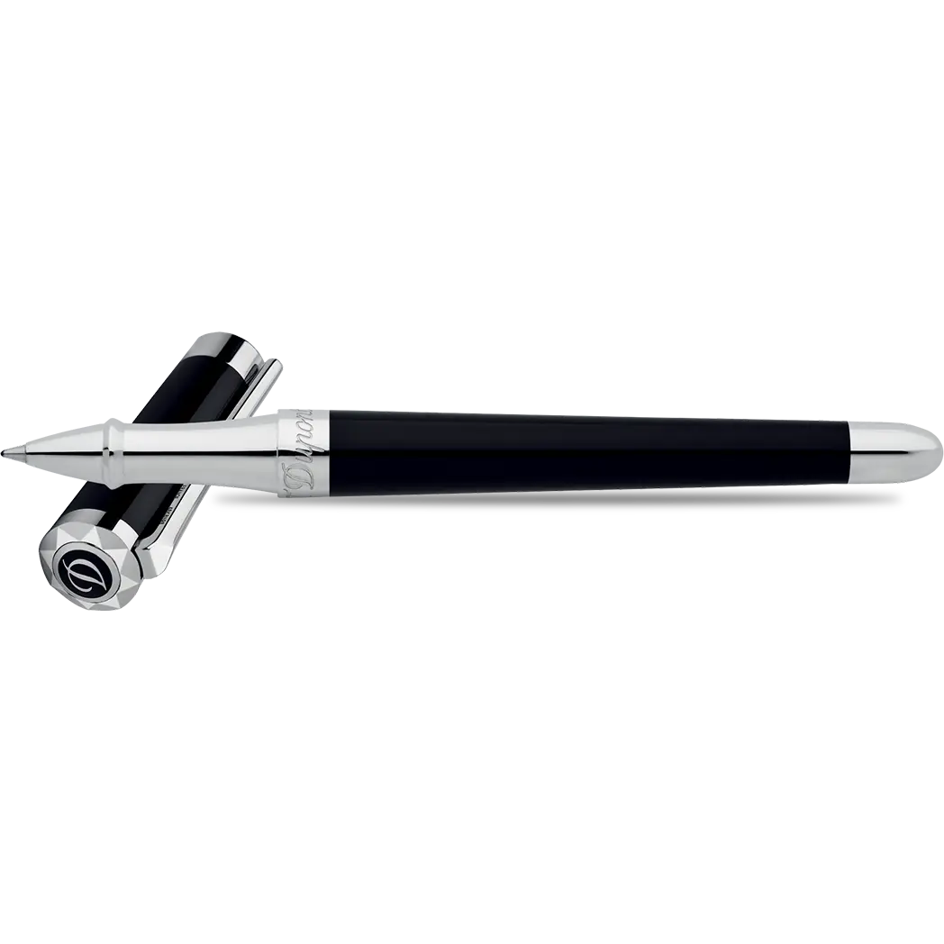 S T Dupont Liberte Black Lacquer Rollerball Pen-Pen Boutique Ltd