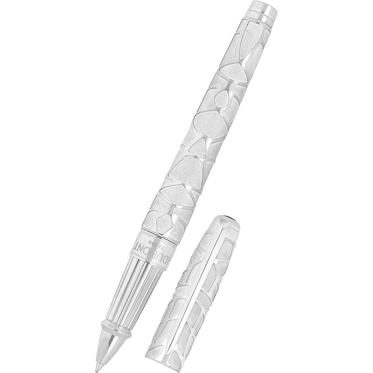 S T Dupont Line D Eternity Rollerball Pen - Limited Edition - Orlinski Silver - Palladium Trim (Large)-Pen Boutique Ltd