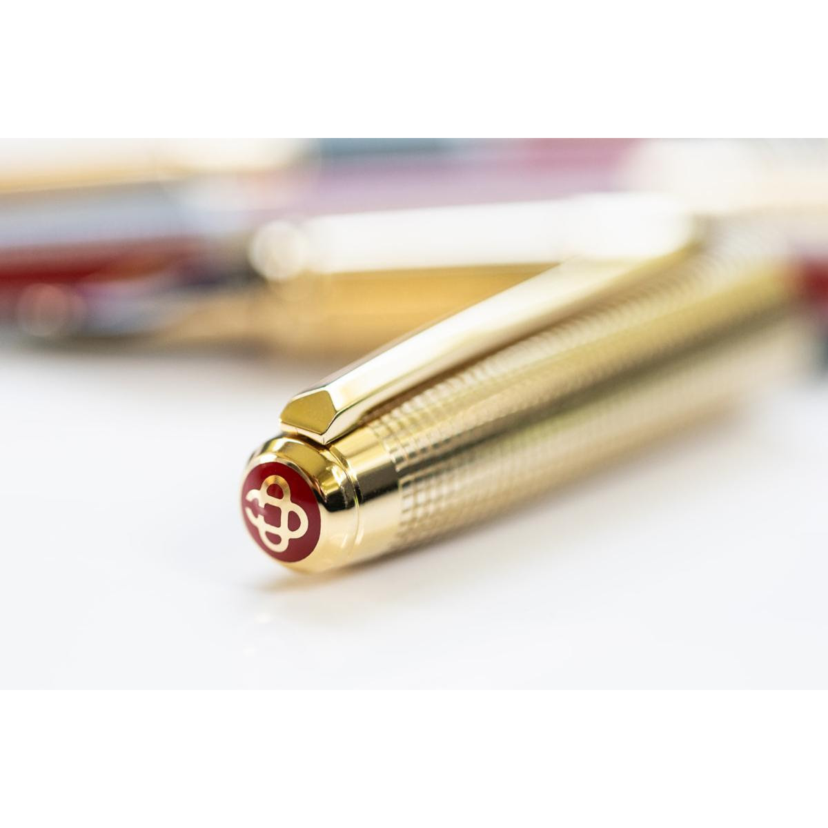 S T Dupont Line D Fountain Pen - Eternity Casablanca Multicolor (Large)-Pen Boutique Ltd