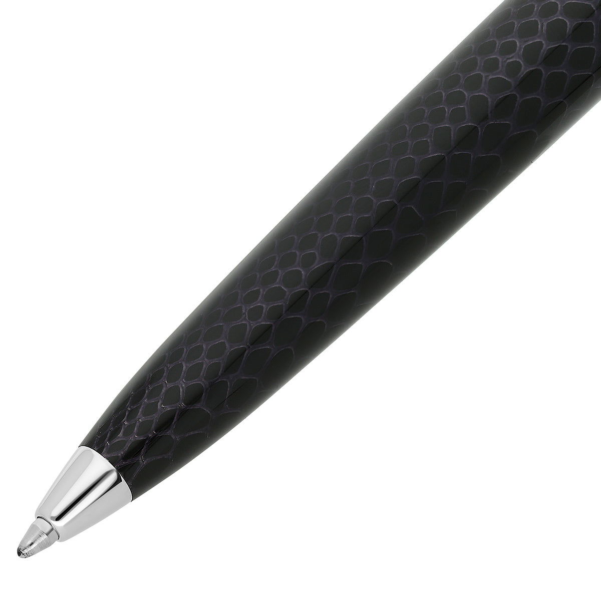 S T Dupont Line D Ballpoint Pen - Wild Eternity - Black Snake Skin (Large)-Pen Boutique Ltd