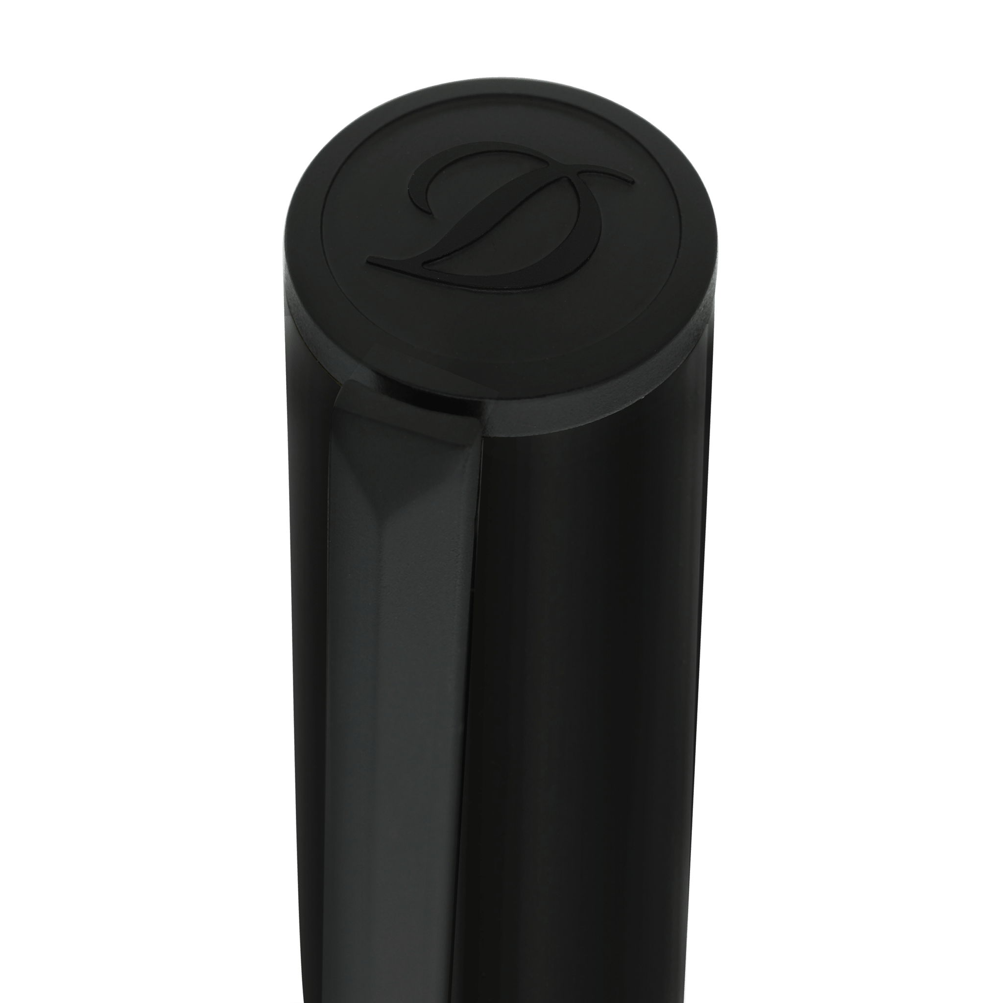 S T Dupont D - Initial Rollerball Pen - Black - Matte Black Trim - Pen Boutique Ltd