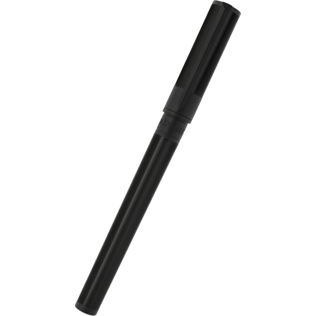 S T Dupont D - Initial Rollerball Pen - Black - Matte Black Trim - Pen Boutique Ltd