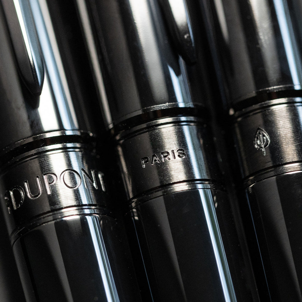 S T Dupont Line D Rollerball Pen - Eternity - Silky Black (Large)-Pen Boutique Ltd