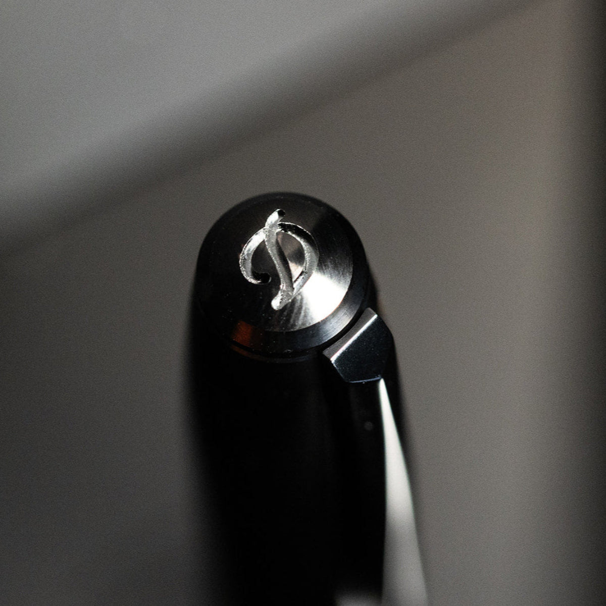 S T Dupont Line D Rollerball Pen - Eternity - Silky Black (Large)-Pen Boutique Ltd