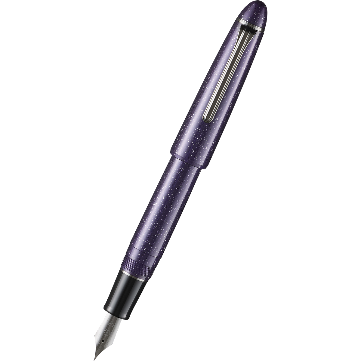 Sailor 1911L Fountain Pen - Nebula Violet - Casual L Galaxy Series Black IP-Pen Boutique Ltd