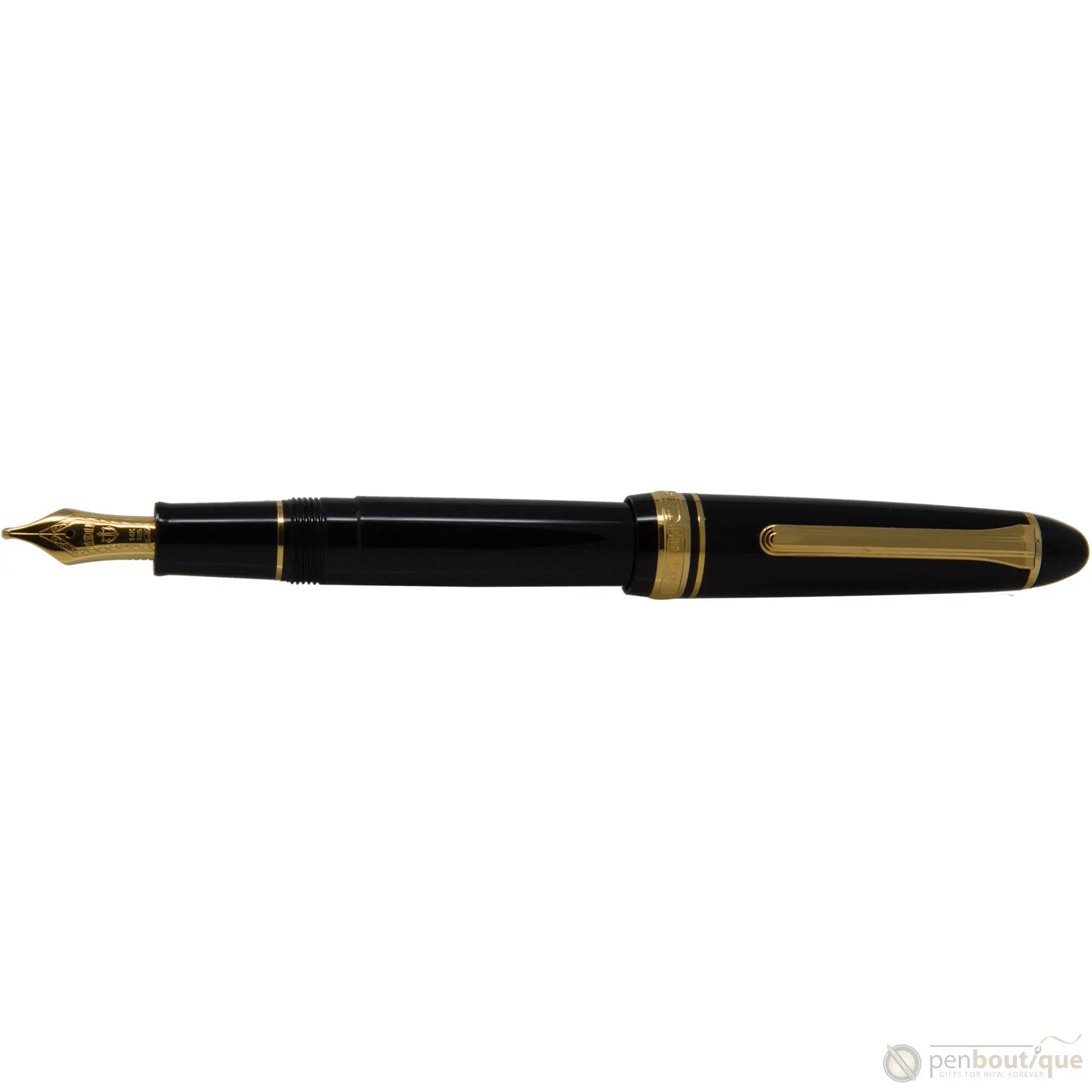 Sailor 1911S Gold accents 14kt Gold Black Fountain Pen-Pen Boutique Ltd