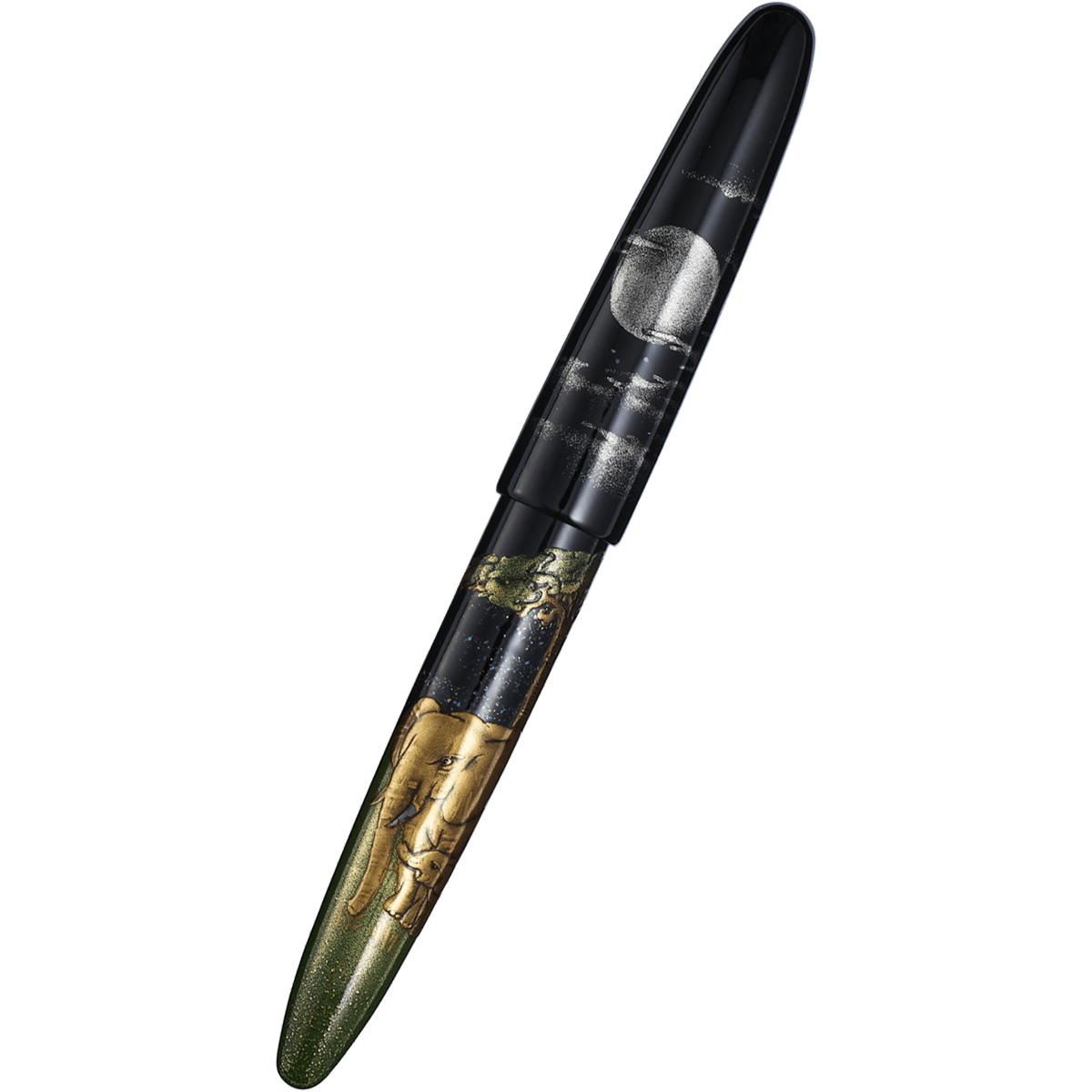 Sailor Bespoke Fountain Pen - King of Pens - Elephant in the Moonlight (Limited Edition) - Pen Boutique Ltd
