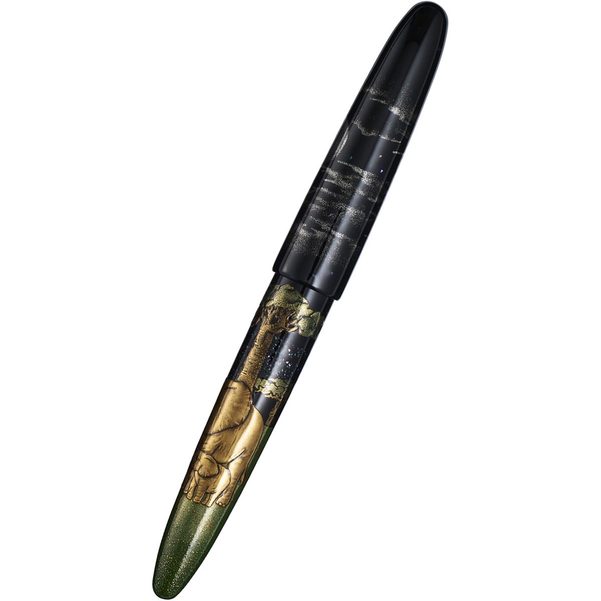 Sailor Bespoke Fountain Pen - King of Pens - Elephant in the Moonlight (Limited Edition)-Pen Boutique Ltd