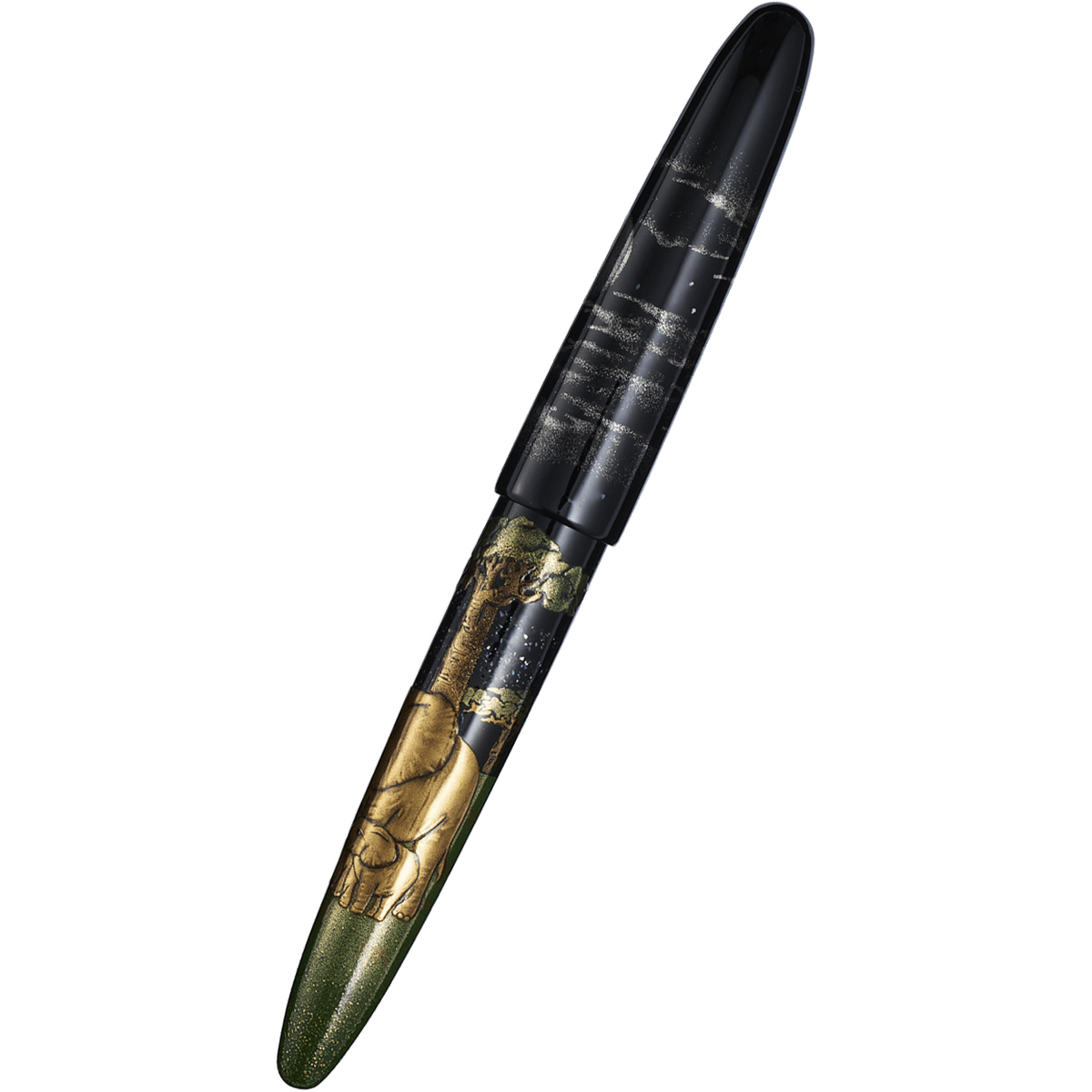 Sailor Bespoke Fountain Pen - King of Pens - Elephant in the Moonlight (Limited Edition) - Pen Boutique Ltd
