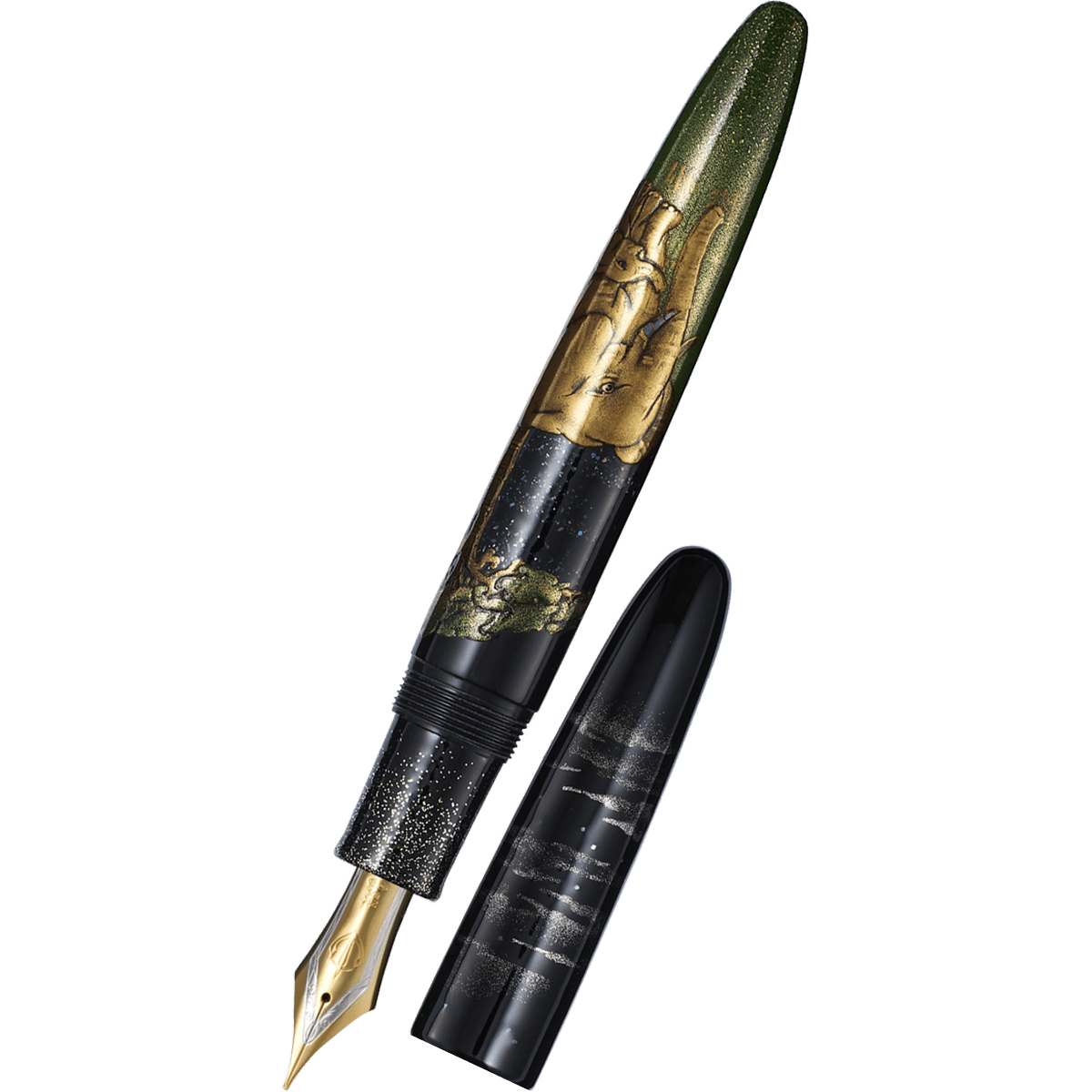 Sailor Bespoke Fountain Pen - King of Pens - Elephant in the Moonlight (Limited Edition) - Pen Boutique Ltd