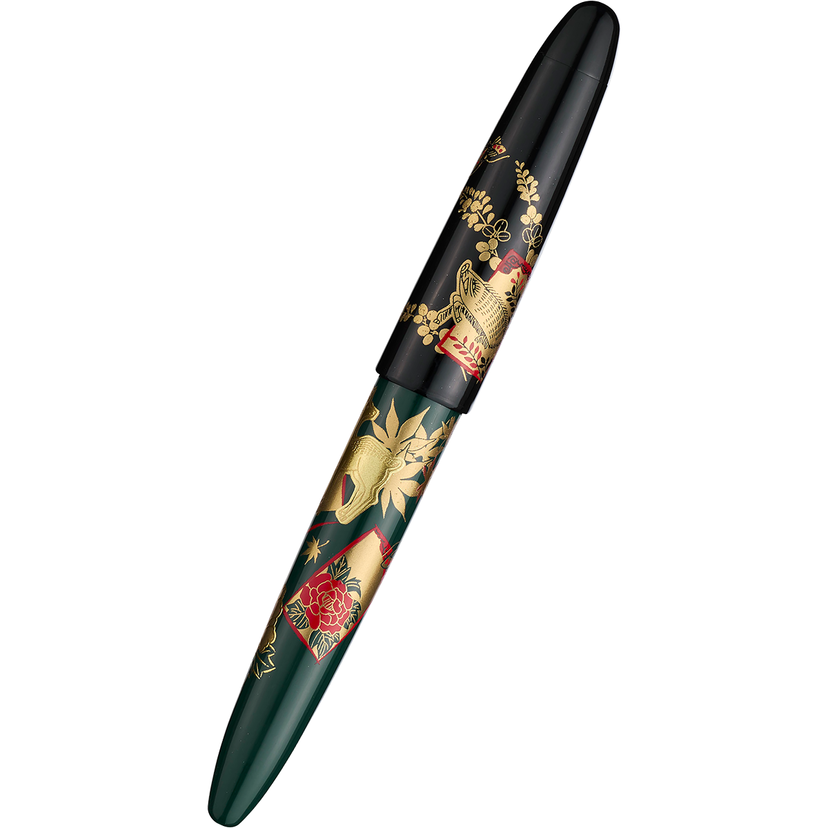 Sailor Bespoke Fountain Pen - King of Pens - Hanafuda Ino-shika-cho (Limited Edition)-Pen Boutique Ltd