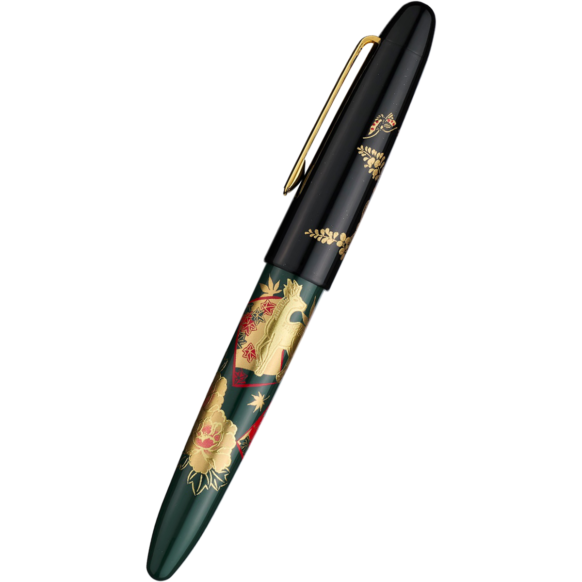 Sailor Bespoke Fountain Pen - King of Pens - Hanafuda Ino-shika-cho (Limited Edition)-Pen Boutique Ltd