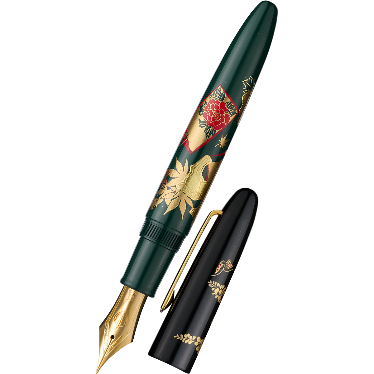 Sailor Bespoke Fountain Pen - King of Pens - Hanafuda Ino-shika-cho (Limited Edition)-Pen Boutique Ltd