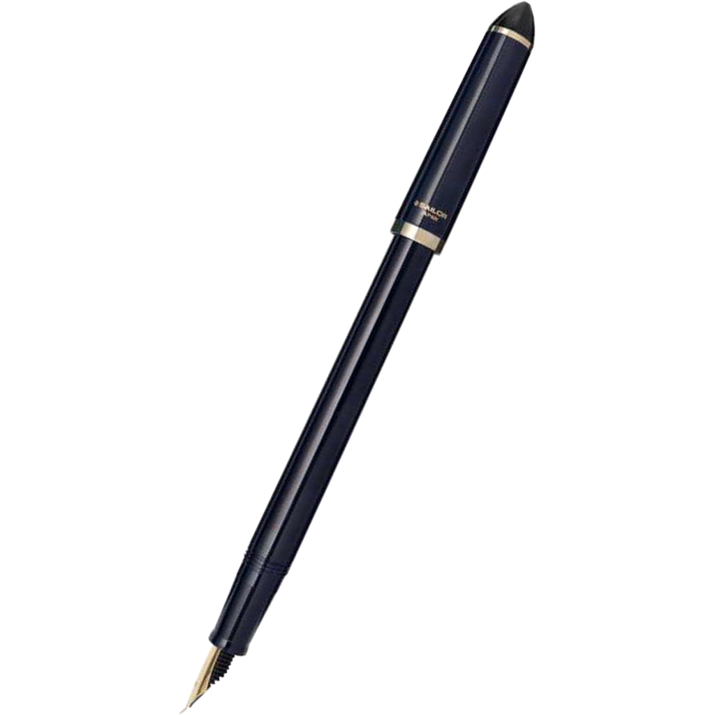 Sailor Compass Calligraphy Pen - Fude De Mannen - Dark Blue - 40 degree-Pen Boutique Ltd