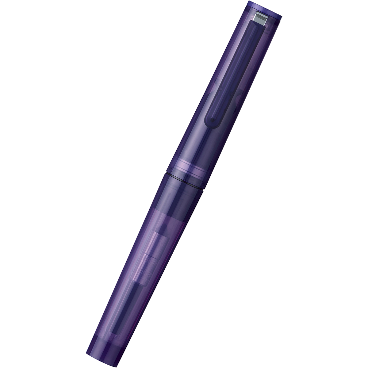 Sailor Compass Tuzu Fountain Pen - Adjust Translucent Violet (Limited Edition Color)-Pen Boutique Ltd
