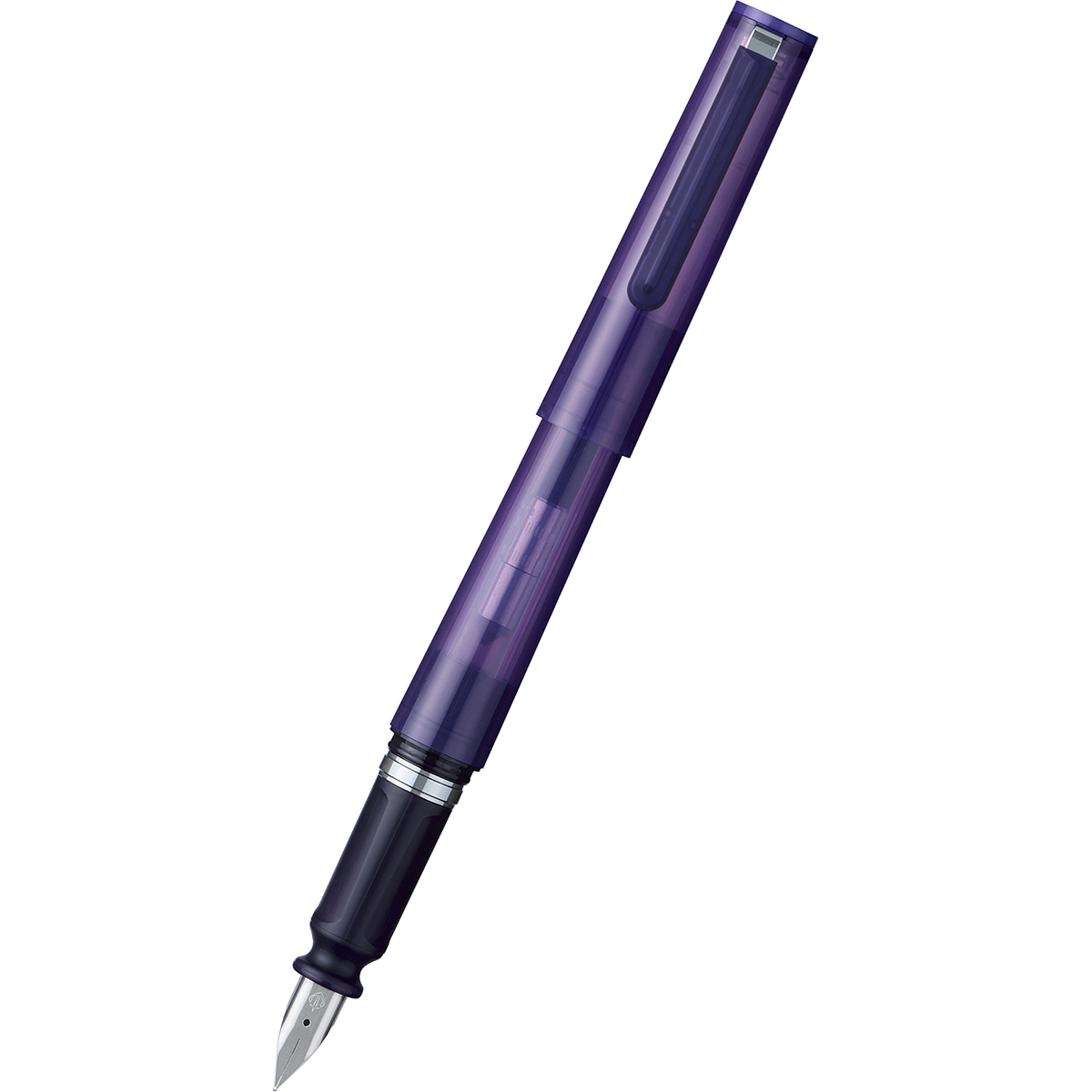 Sailor Compass Tuzu Fountain Pen - Adjust Translucent Violet (Limited Edition Color)-Pen Boutique Ltd