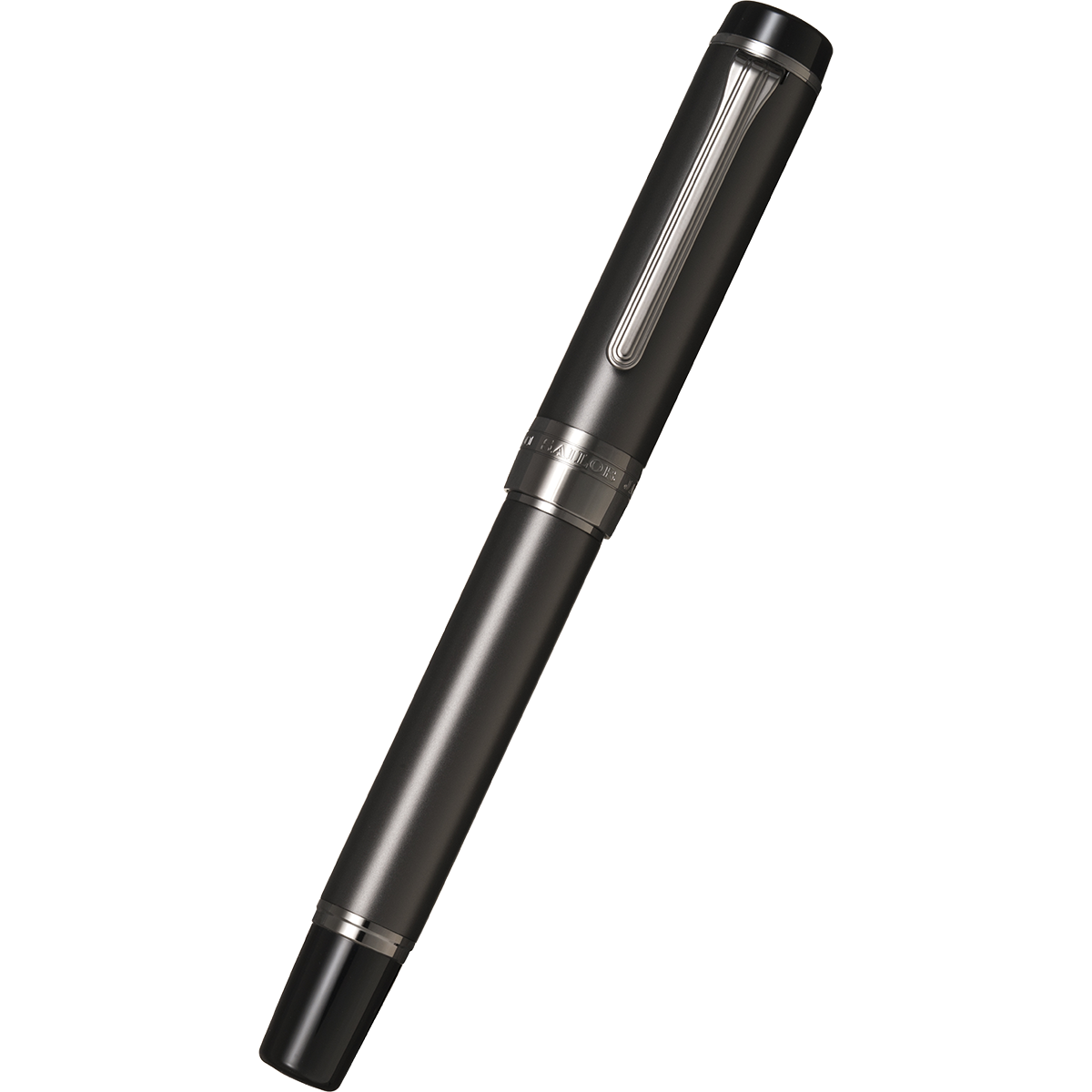 Sailor Cylint Fountain Pen - Matte Black - Black Ion Trim-Pen Boutique Ltd