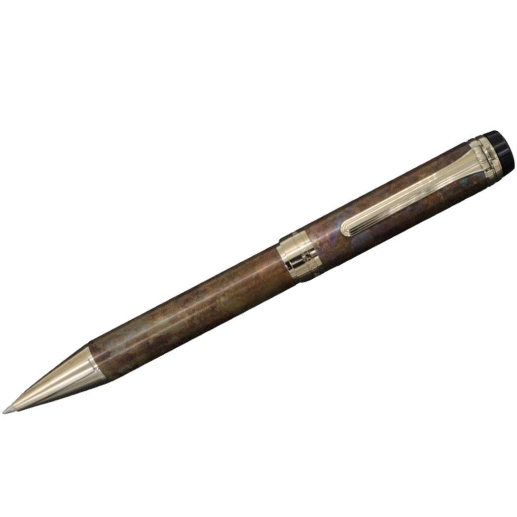 Sailor Cylint Patina Ballpoint Pen - Brown Patina Hanmon - Kujiyau-Pen Boutique Ltd
