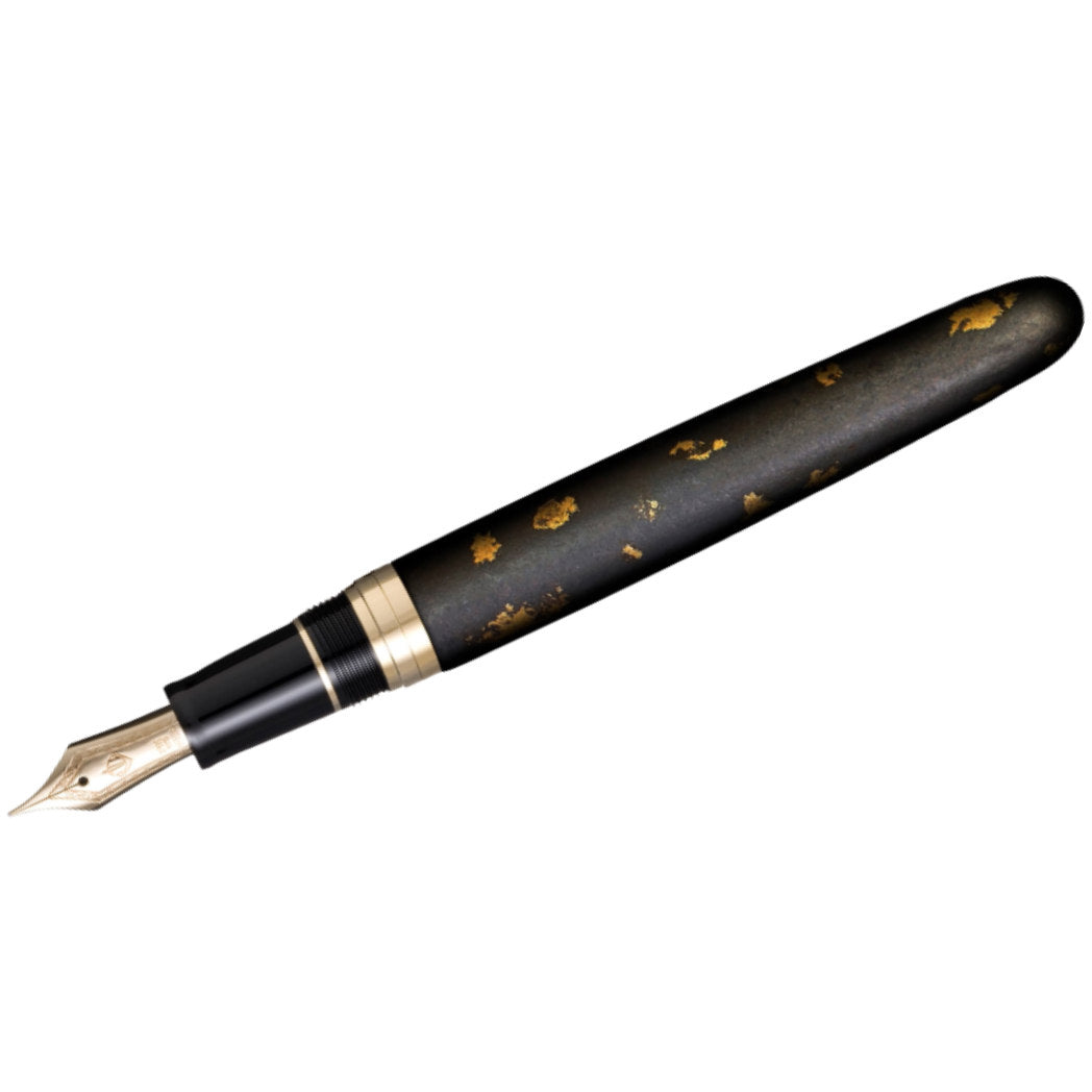 Sailor Nawate Haku-Chirashi Fountain Pen - Koh - Gold Foil - 21K Nib (Bespoke Dealer Exclusive)-Pen Boutique Ltd