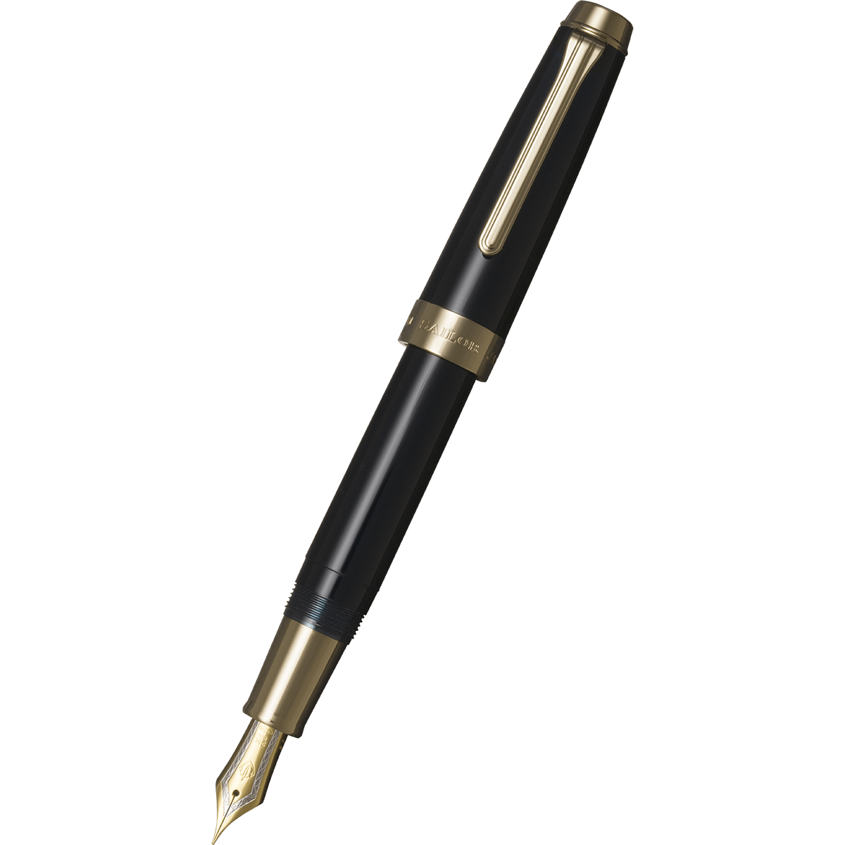 Sailor Professional Gear Anchor Fountain Pen - Blue Dawn - Gold Trim - Pen Boutique Ltd