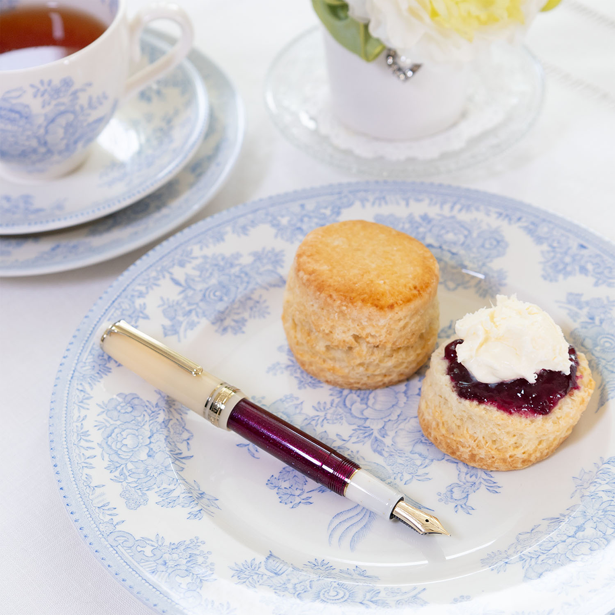 Sailor Professional Gear Fountain Pen - Slim - Teatime Around the World #4 Afternoon Tea - Scone (Limited Edition)-Pen Boutique Ltd