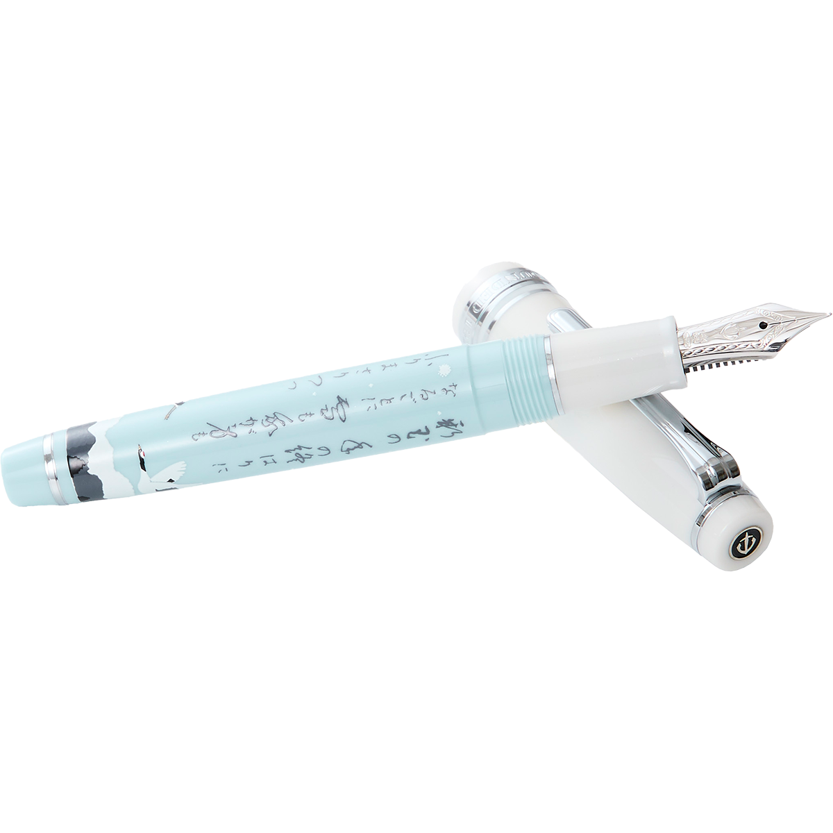 Sailor Professional Gear Fountain Pen - Winter Seasonal Waka Poetry - Slim (Overseas Exclusive)-Pen Boutique Ltd