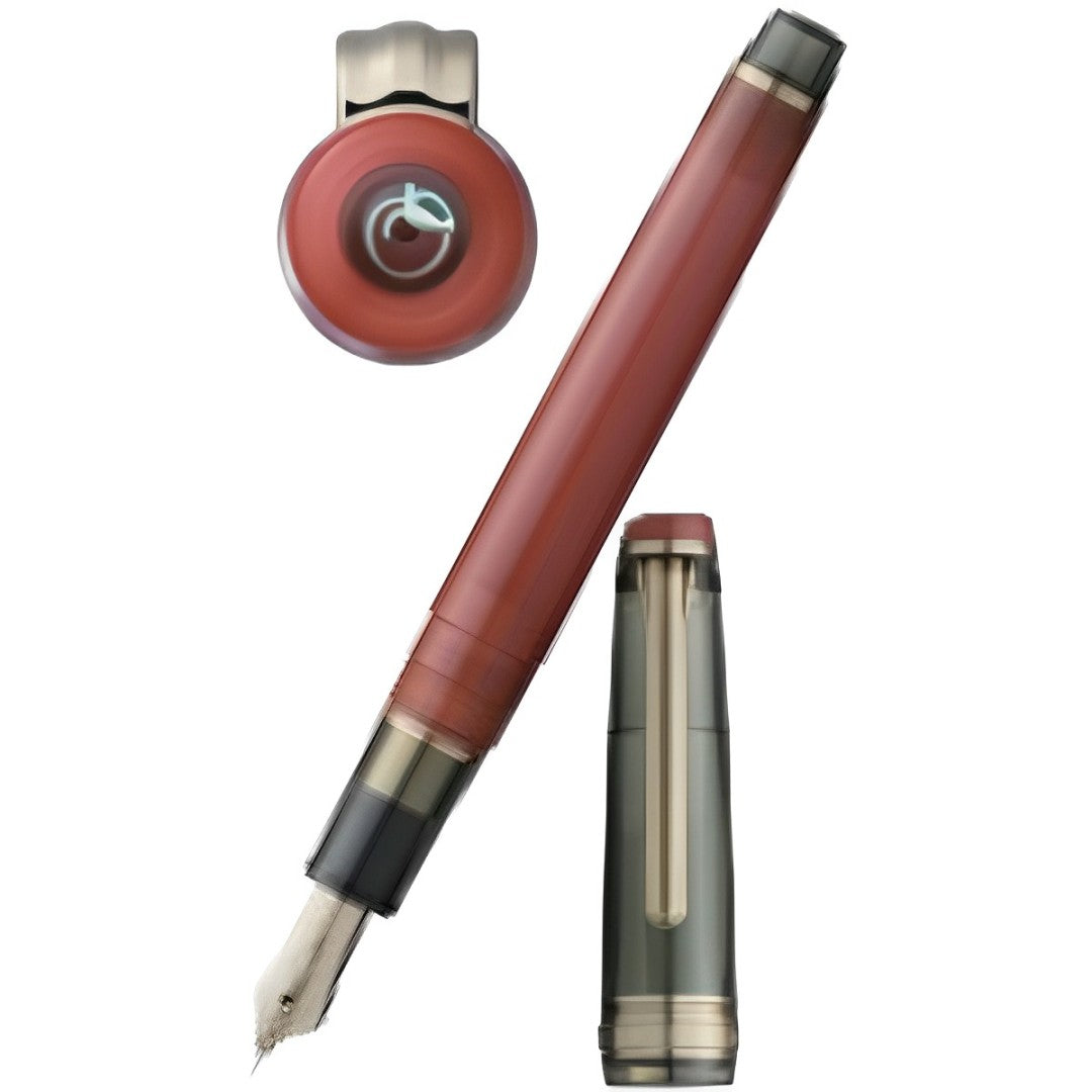 Sailor Professional Gear Slim Manyo #3 Fountain Pen Set - Gourd - Gold IP Trim - 14K Gold Nib (Limited Edition)-Pen Boutique Ltd