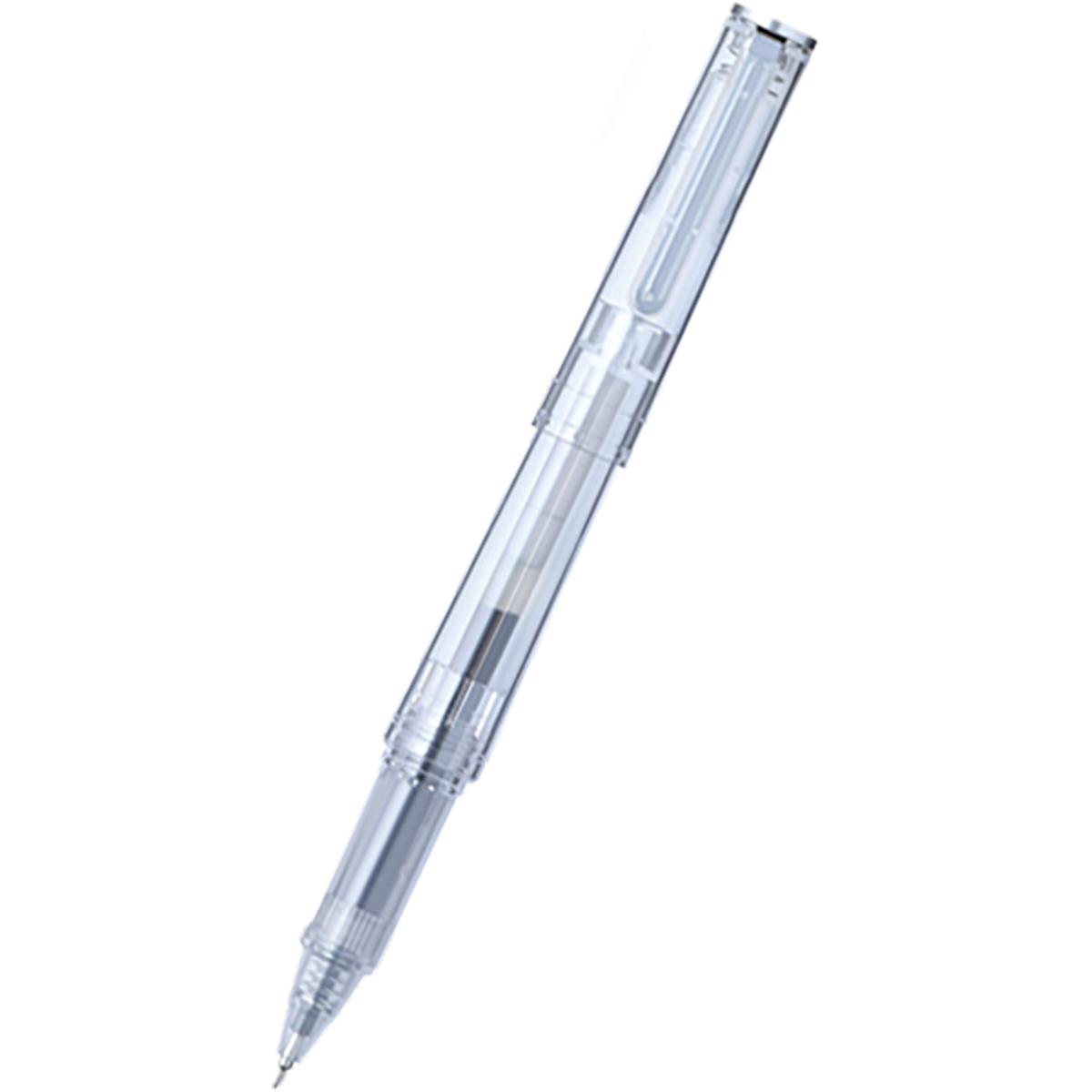 Sailor Tuzu Adjust Glassy Ballpoint Pen - Crystal White - 0.7mm (Limited Edition)-Pen Boutique Ltd