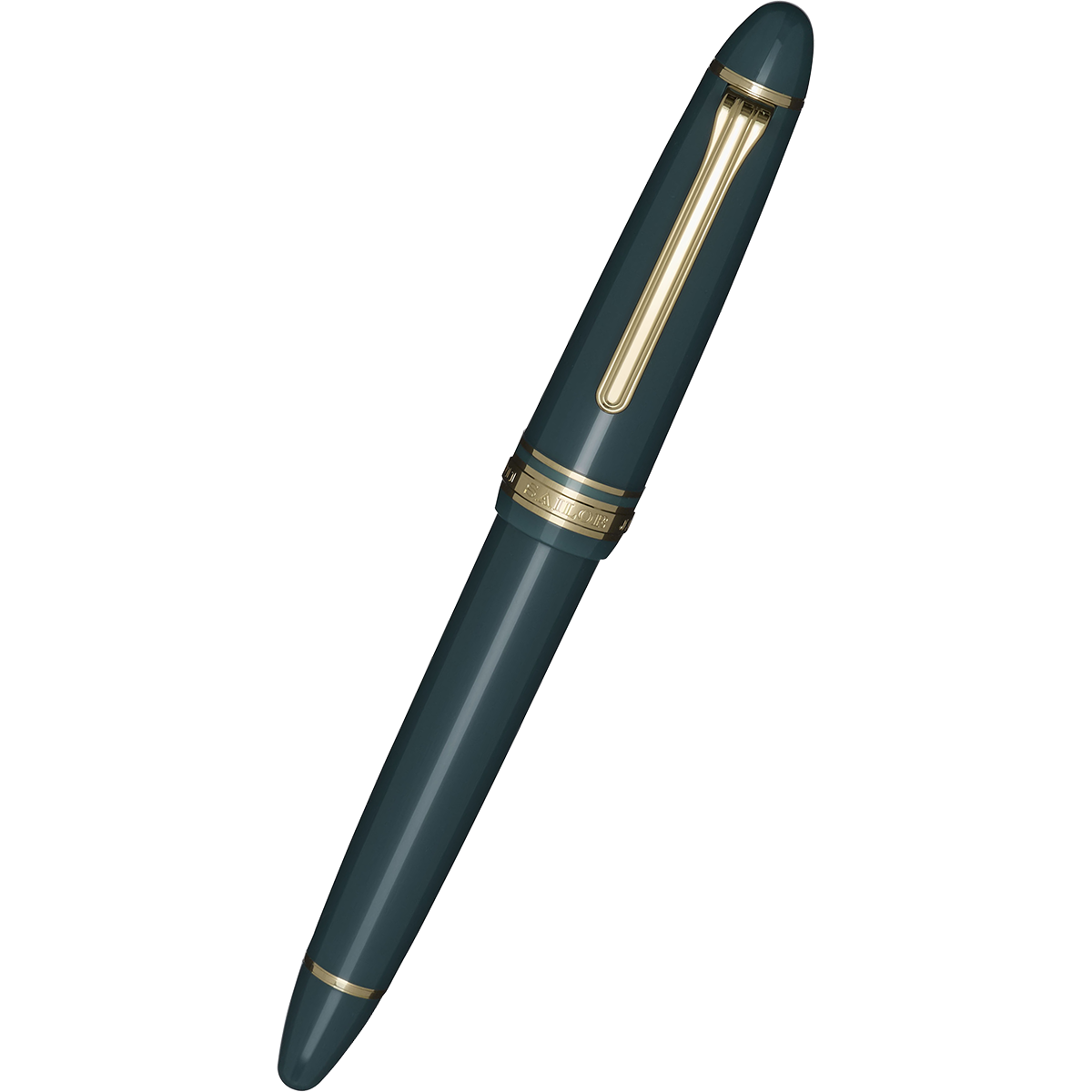 Sailor 1911 Casual L Basis Gold Trim Fountain Pen – Muted Green-Pen Boutique Ltd
