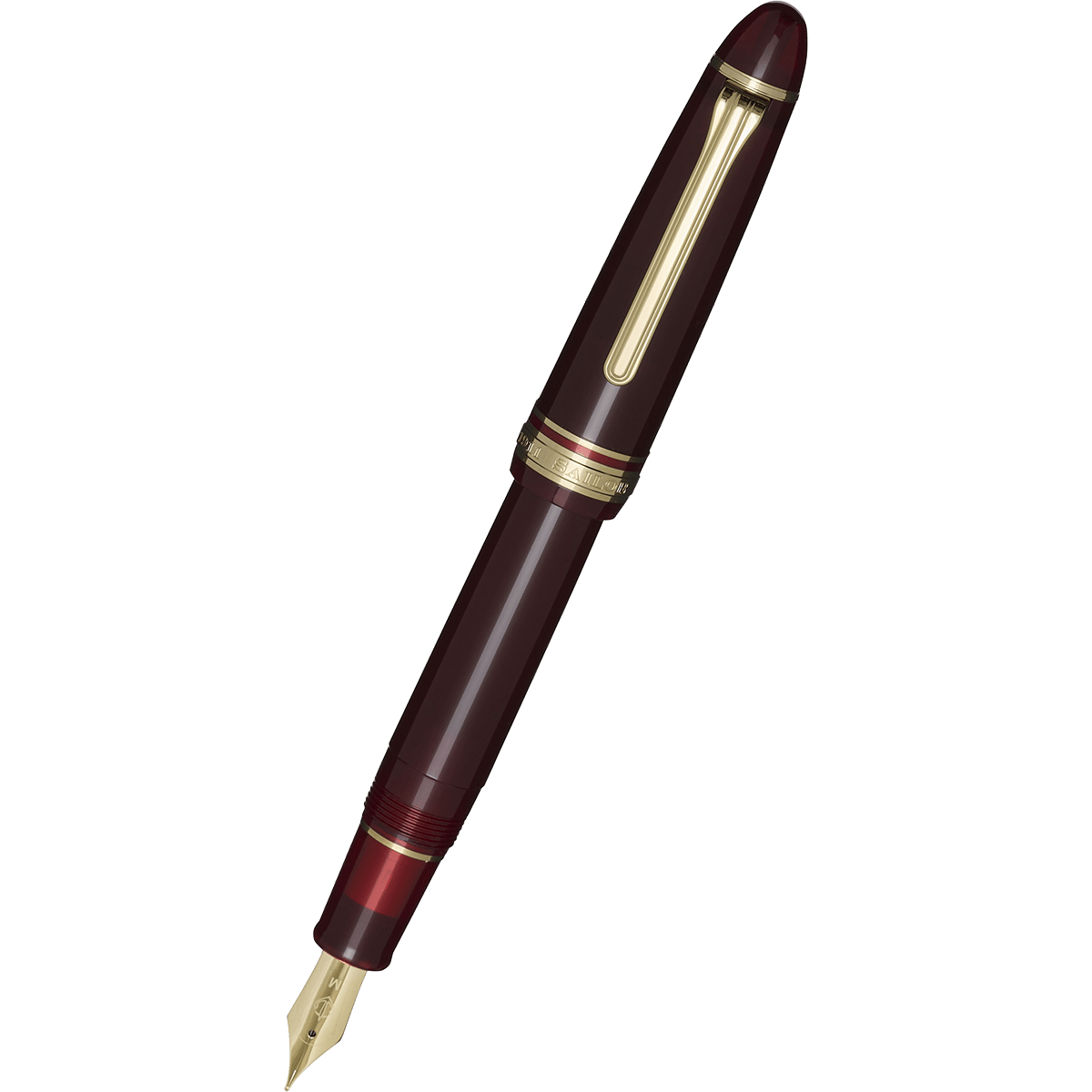 Sailor 1911 Casual L Basis Gold Trim Fountain Pen – Muted Red - Pen Boutique Ltd