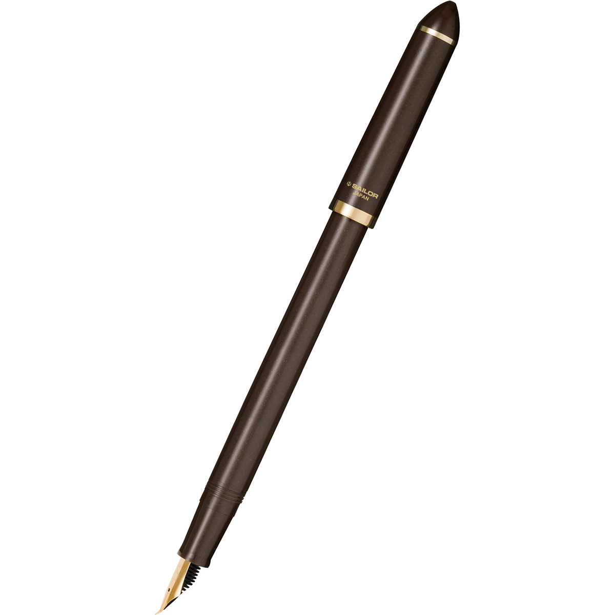 Sailor Compass Calligraphy Pen - Fude De Mannen - Pearl Brown - 40 degree-Pen Boutique Ltd