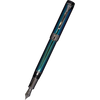 Sailor Cylint Fountain Pen - Blue Lagoon - Black Ion Trim-Pen Boutique Ltd