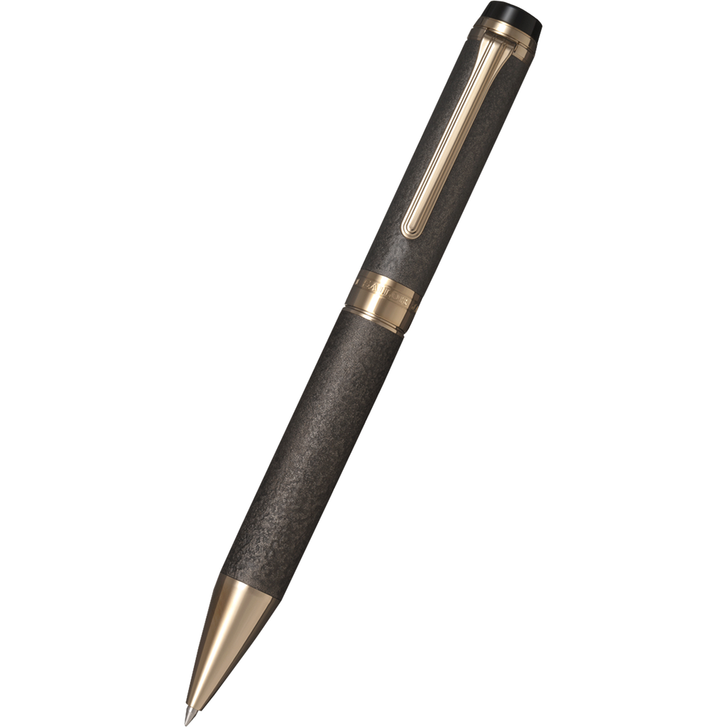 Sailor Cylint Ballpoint Pen - Niigata Shikki Hazy Silver - Gold IP-Pen Boutique Ltd