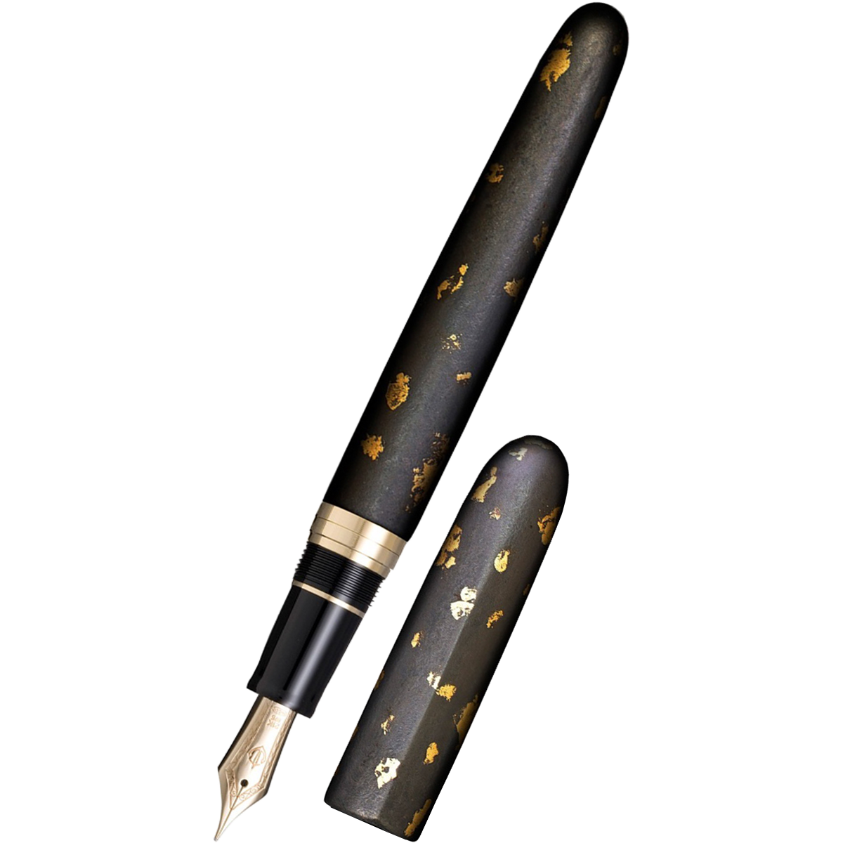 Sailor Nawate Haku-Chirashi Fountain Pen - Koh - Gold Foil - 21K Nib (Bespoke Dealer Exclusive)-Pen Boutique Ltd