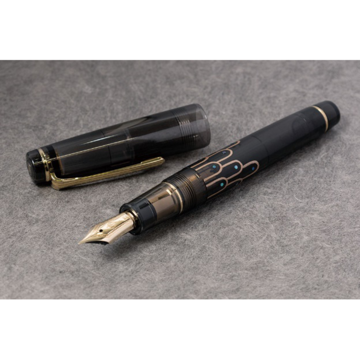 Sailor Professional Gear Fountain Pen - Standard - Classic Ko Ala SV (Bespoke Dealer & North America Exclusive)-Pen Boutique Ltd