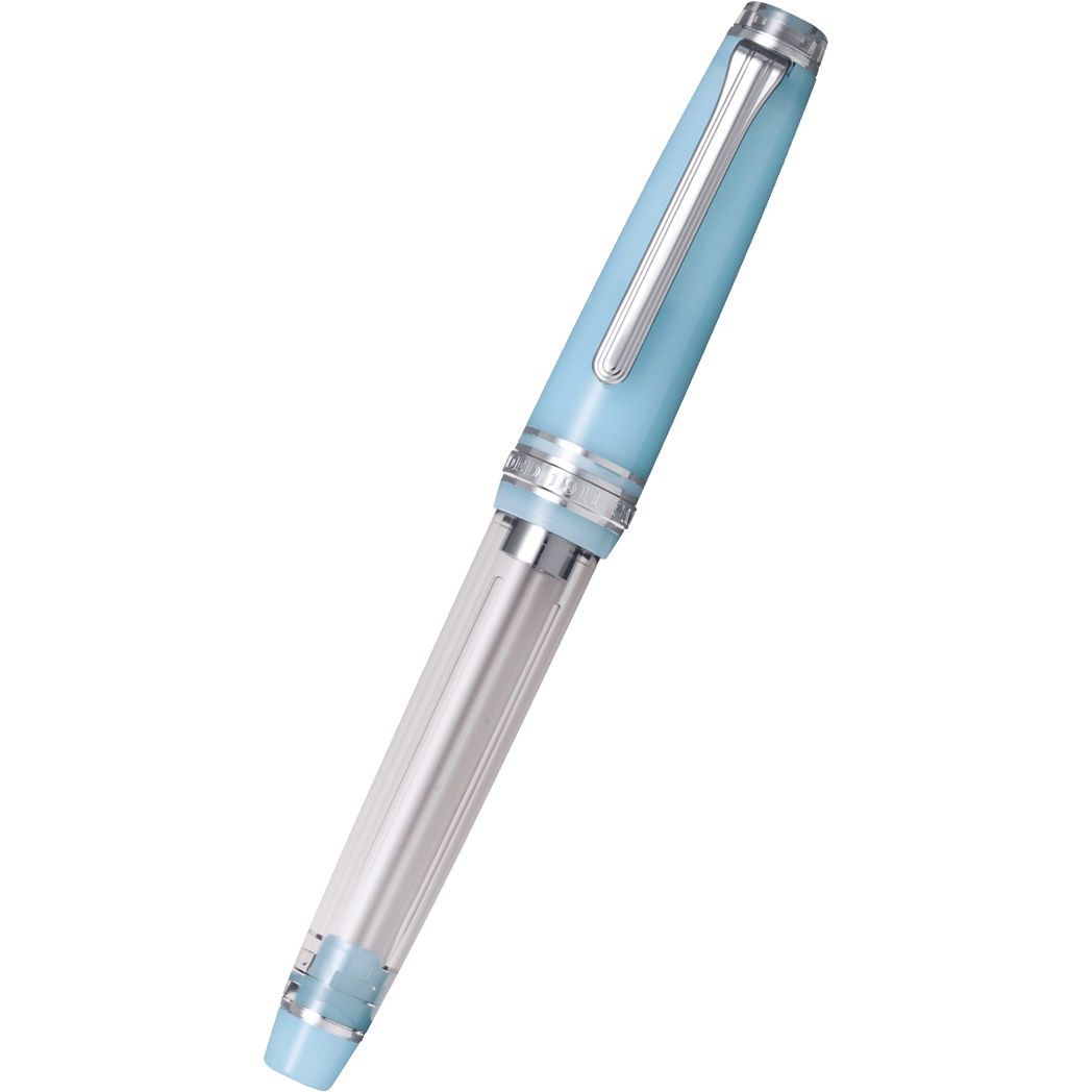 Sailor Professional Gear Slim Manyo Fountain Pen #2 Set - Moss - Silver Trim (Special Edition)-Pen Boutique Ltd