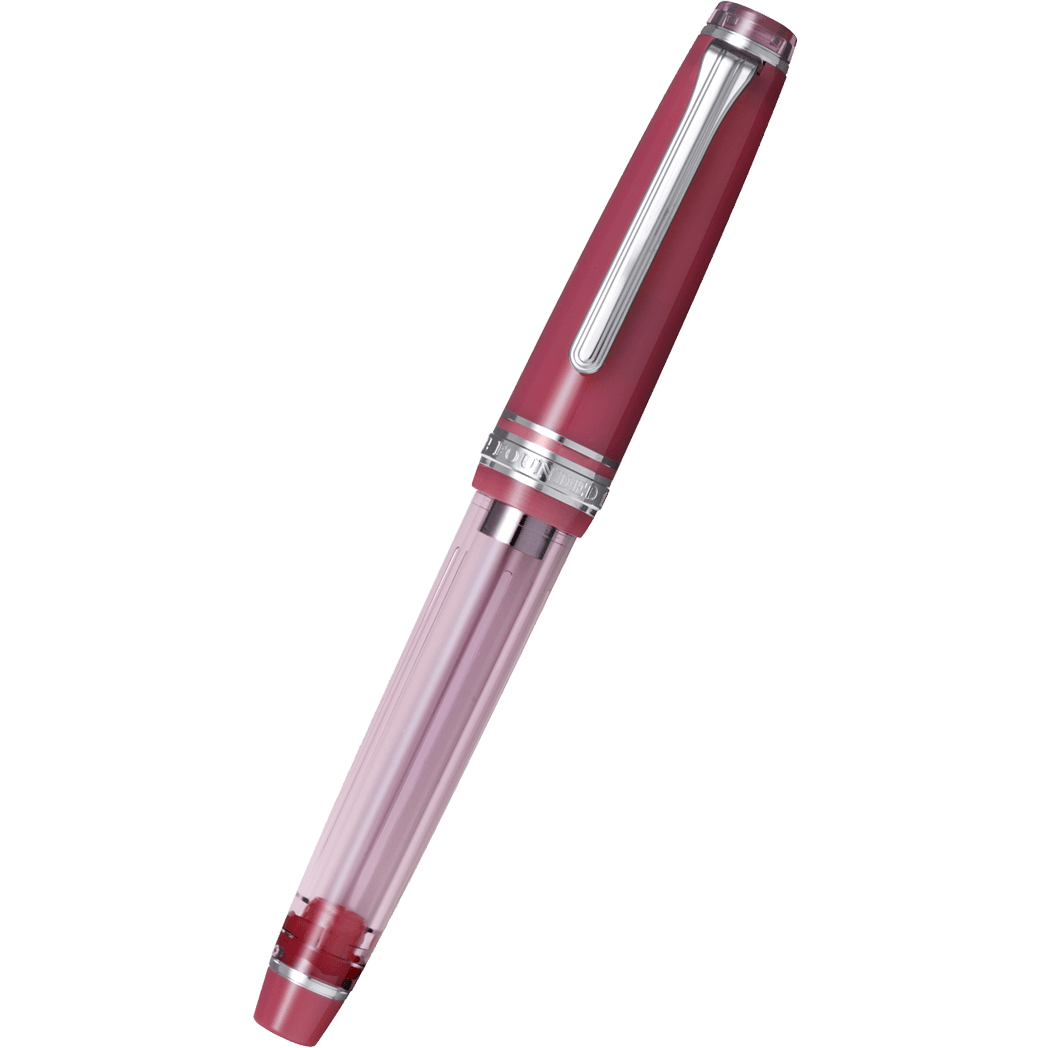 On Sale: Sailor Professional Gear Slim Manyo Fountain Pen 2 Set - Wisteria - Silver Trim (Special Edition) - Pen Boutique Ltd
