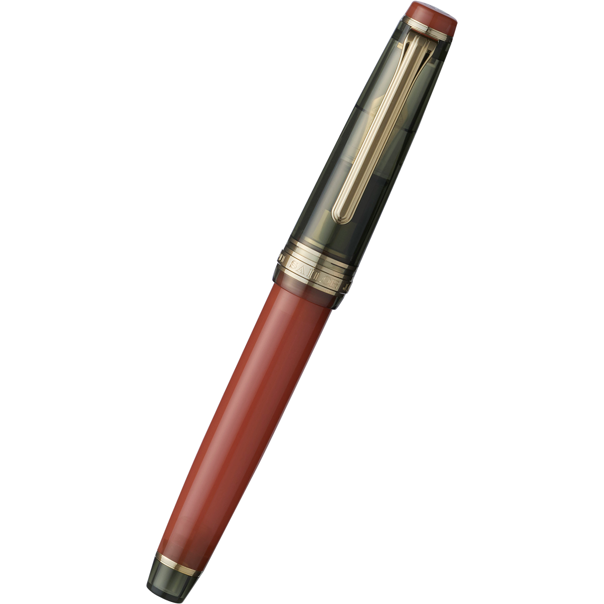 Sailor Professional Gear Slim Manyo #3 Fountain Pen Set - Gourd - Gold IP Trim - 14K Gold Nib (Limited Edition)-Pen Boutique Ltd