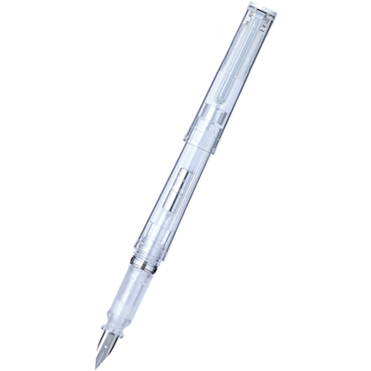 Sailor Tuzu Adjust Glassy Fountain Pen - Crystal White (Limited Edition)-Pen Boutique Ltd