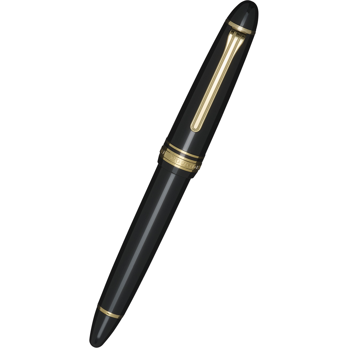 Sailor 1911 Casual L Basis Gold Trim Fountain Pen – Muted Black-Pen Boutique Ltd
