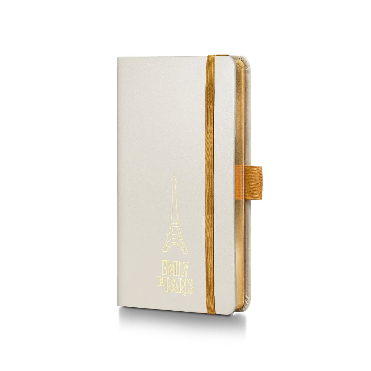 Sheaffer 100 x Emily in Paris Ballpoint Pen - Champagne Gold + Hardbound Small Notebook (Gift Set)-Pen Boutique Ltd