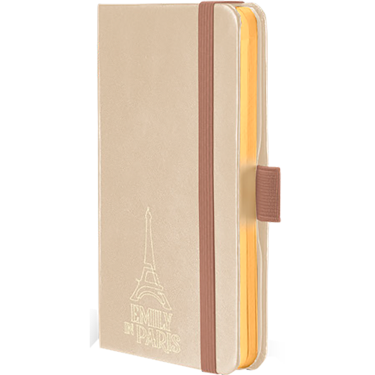 Sheaffer 100 x Emily in Paris Ballpoint Pen - Champagne Gold + Hardbound Small Notebook (Gift Set)-Pen Boutique Ltd