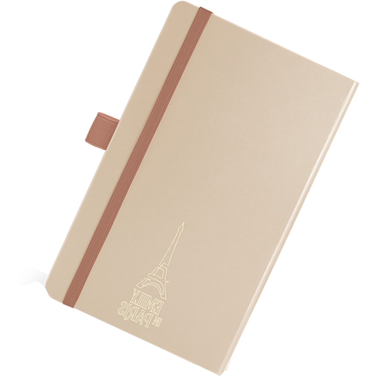 Sheaffer 100 x Emily in Paris Ballpoint Pen - Champagne Gold + Hardbound Small Notebook (Gift Set)-Pen Boutique Ltd